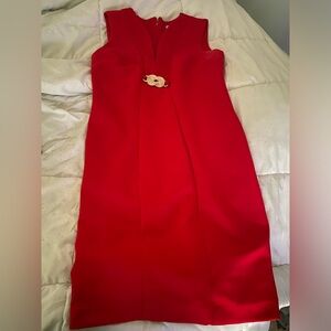 Shelby & Palmer Formal Statement Midi Dress